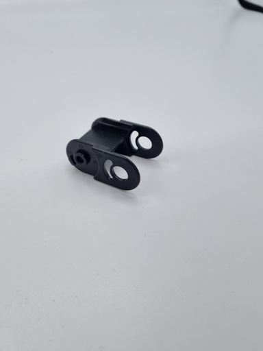 Rollotür Klar Kettenglied unten, schwarz